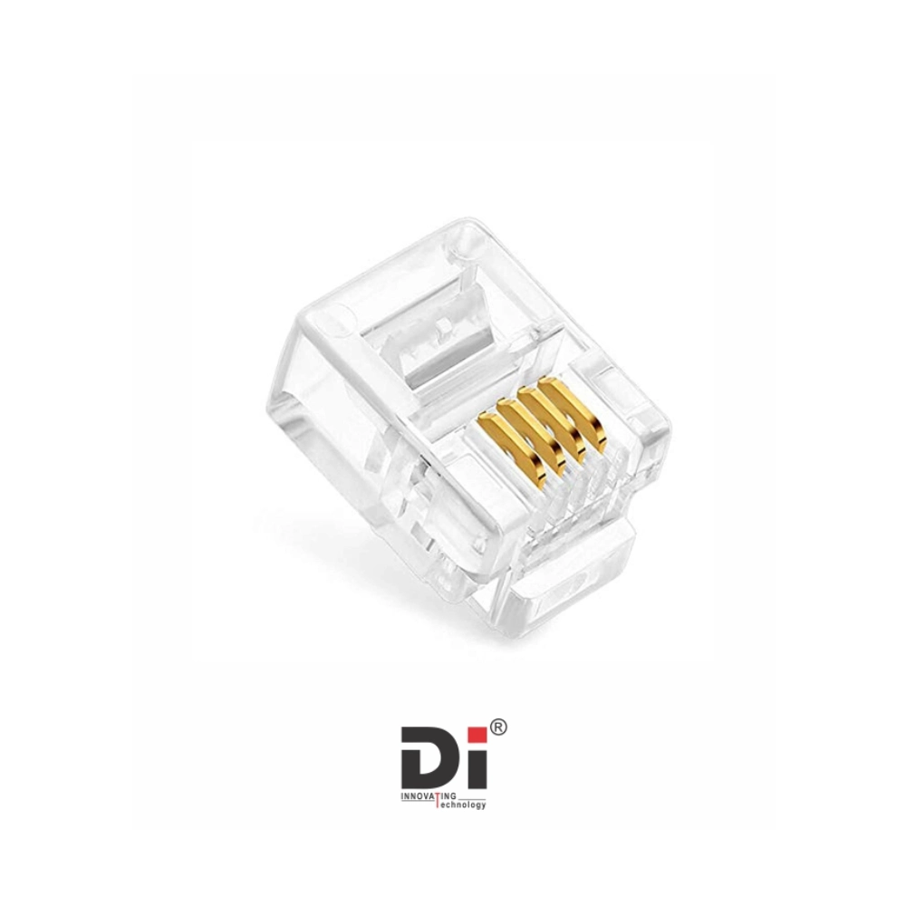 DI RJ11 Connector 6P2 (Pack Of 100) view 2